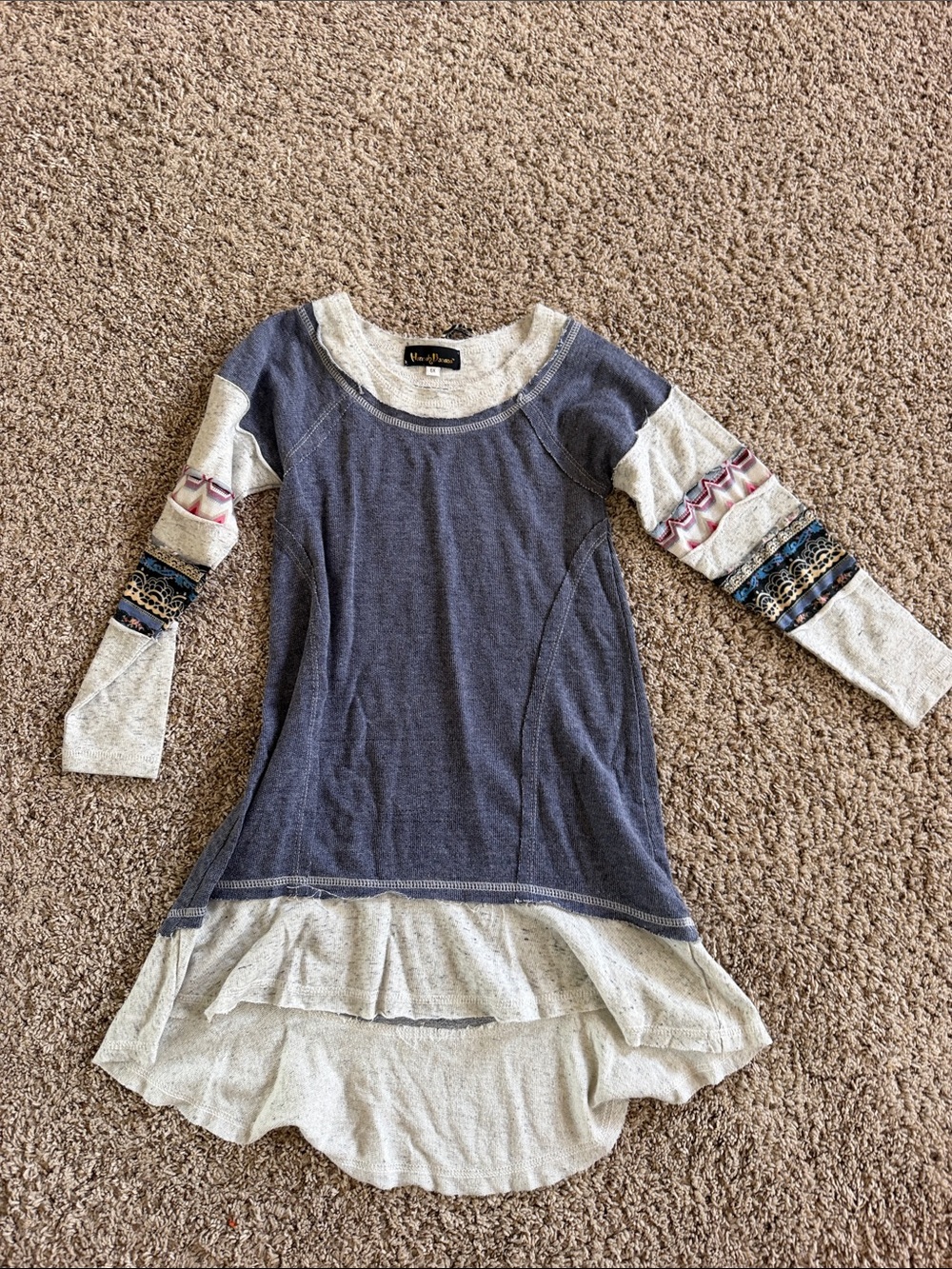 Dress/layered top